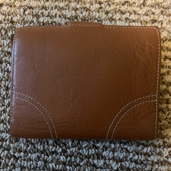 Longchamp Leather Tri-Fold Wallet - Picture 14 of 14